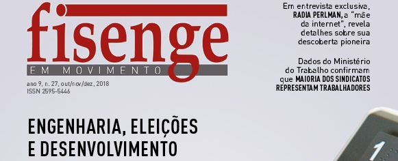 Fisenge lança revista sobre “Engenharia, eleições e desenvolvimento”