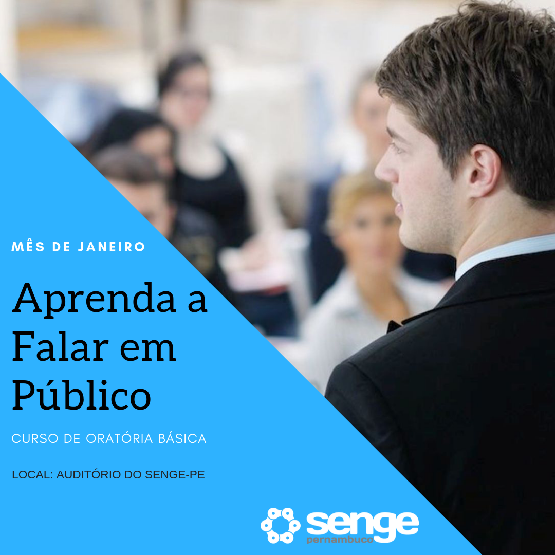 Curso de Oratória no Senge-PE