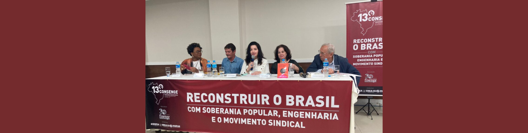Reconstruções política, econômica, agrária e ambiental do Brasil são debatidas no Consenge