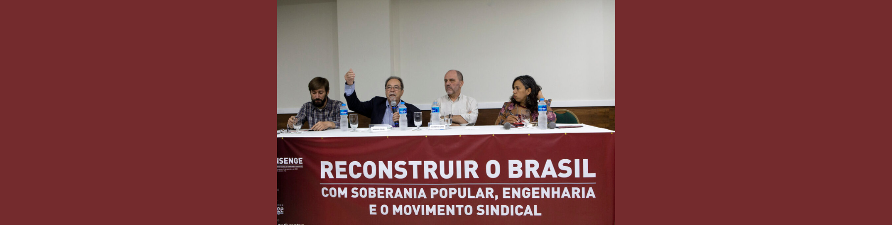 Profissionais da engenharia debatem reconstrução do Brasil com soberania popular e sindicalismo
