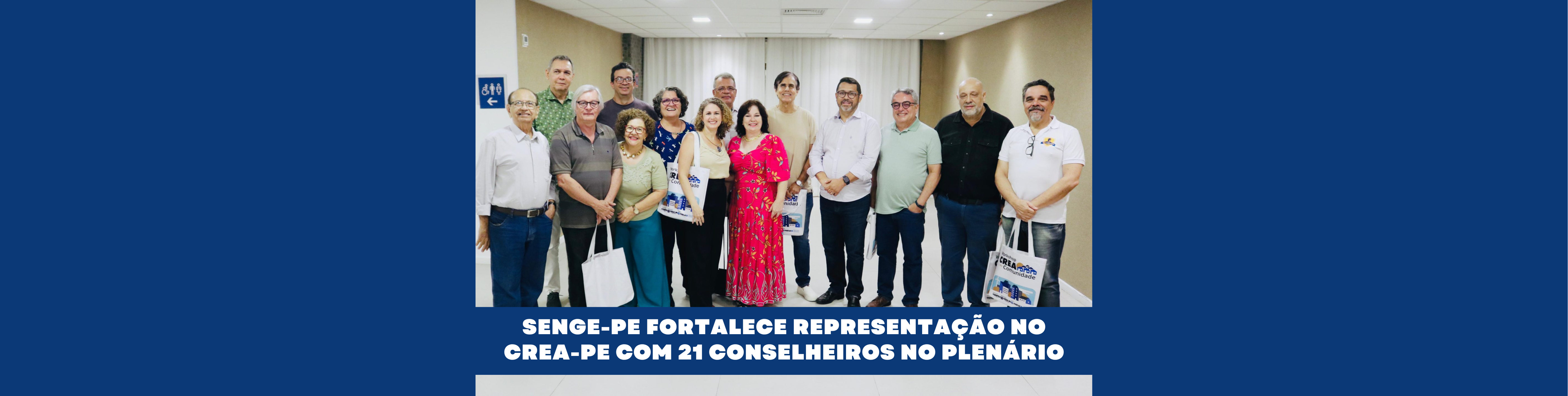 Senge-PE Fortalece Representação no Crea-PE com 21 Conselheiros no Plenário